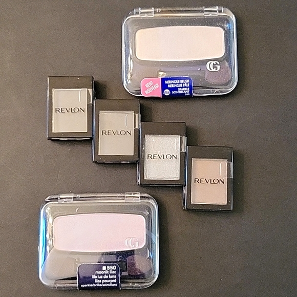 NEW 6 Eyeshadows Set, Contour & Highlights, 4 Revlon + 2 Cover Girl - Picture 2 of 13